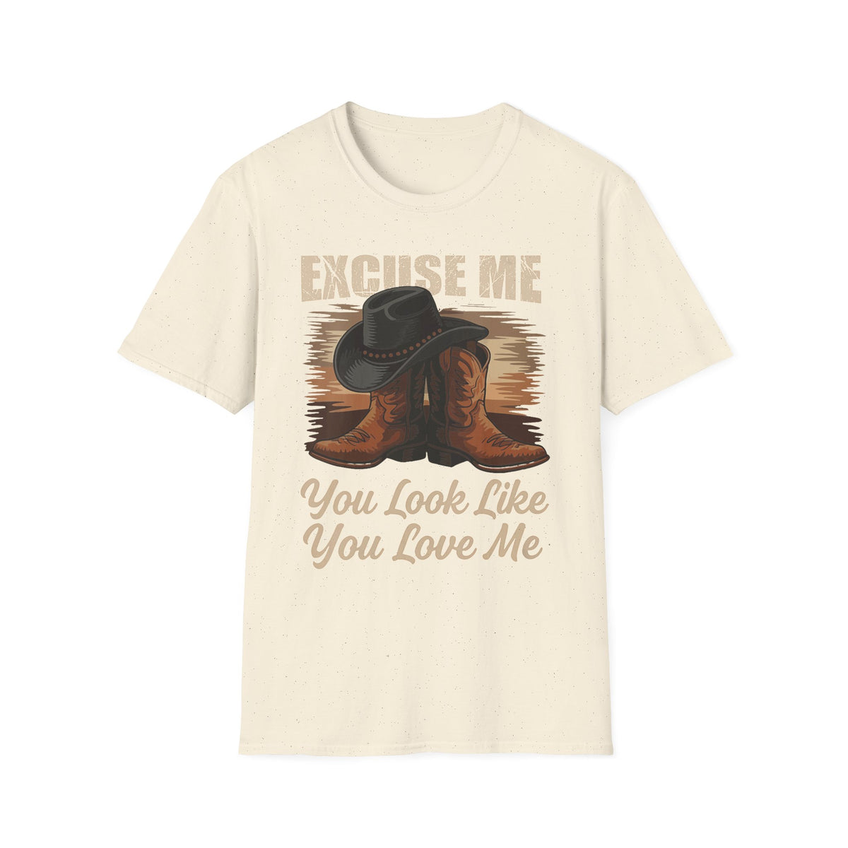 Unisex -Excuse Me You Look Like You Love Me Shirt, Country Music Tee, Western Graphic T-Shirt, Cowgirl Concert Shirt, Country Concert Outfit, Rodeo Tee