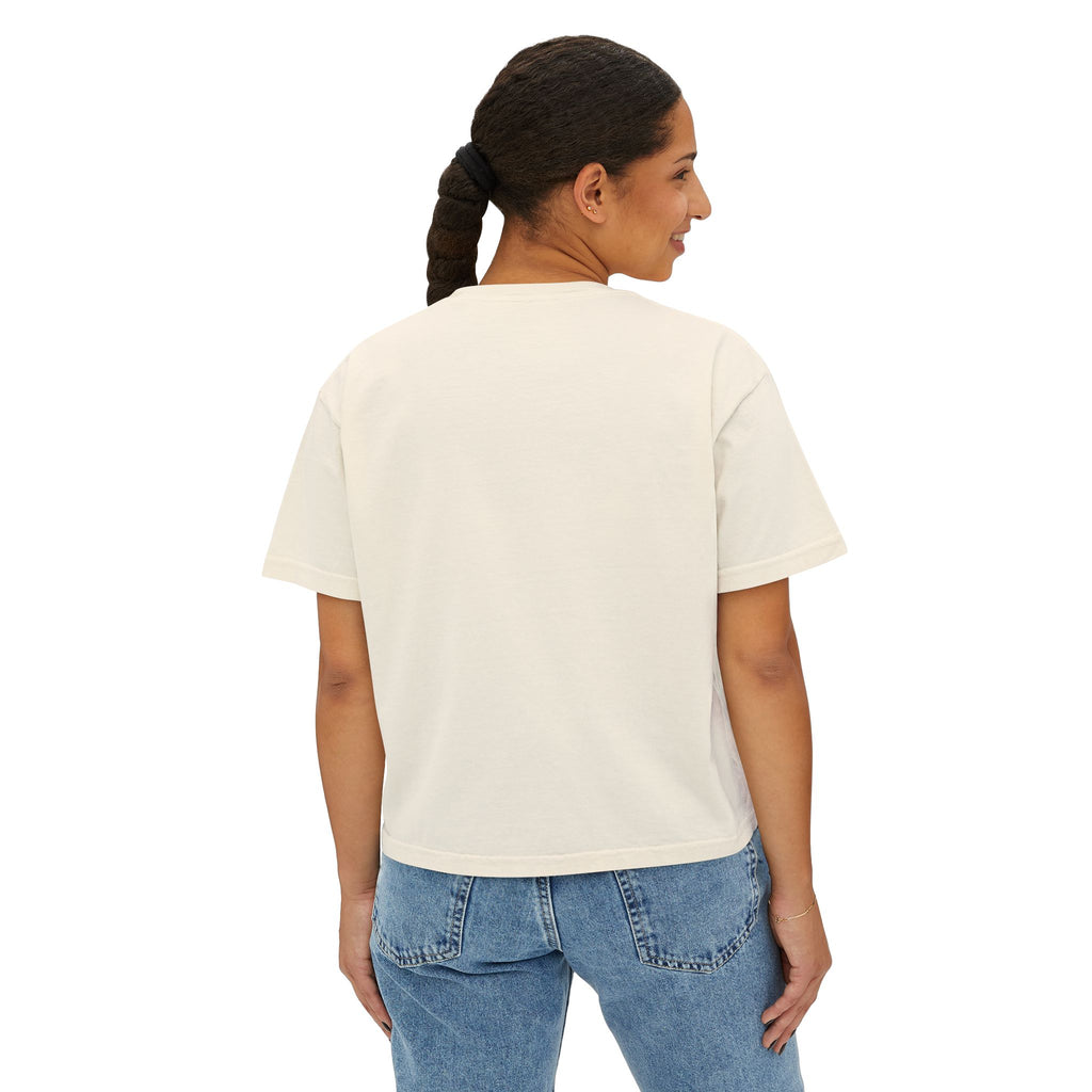 She's From Texas Crop Tee — Graphic Vintage Western Cowgirl Design