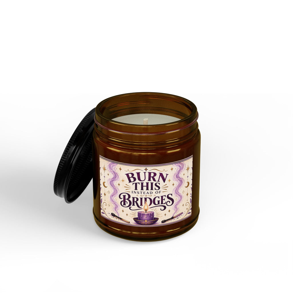 Burn This Instead of Bridges Candle, Funny Candle Gift for Her, Self Care Candle, Sassy Gift for Women, Best Friend Gift, Stress Relief Gift