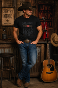 Fellas Fan Club Shirt for Men, Western Country Concert Tee, Mens Cowboy Graphic T-Shirt, Texas Country Music Shirt, Rodeo Concert Outfit