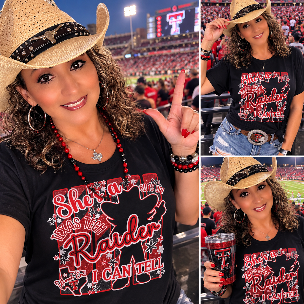 She's a Raider I Can Tell Graphic Tee — Women's Gameday REGULAR FIT