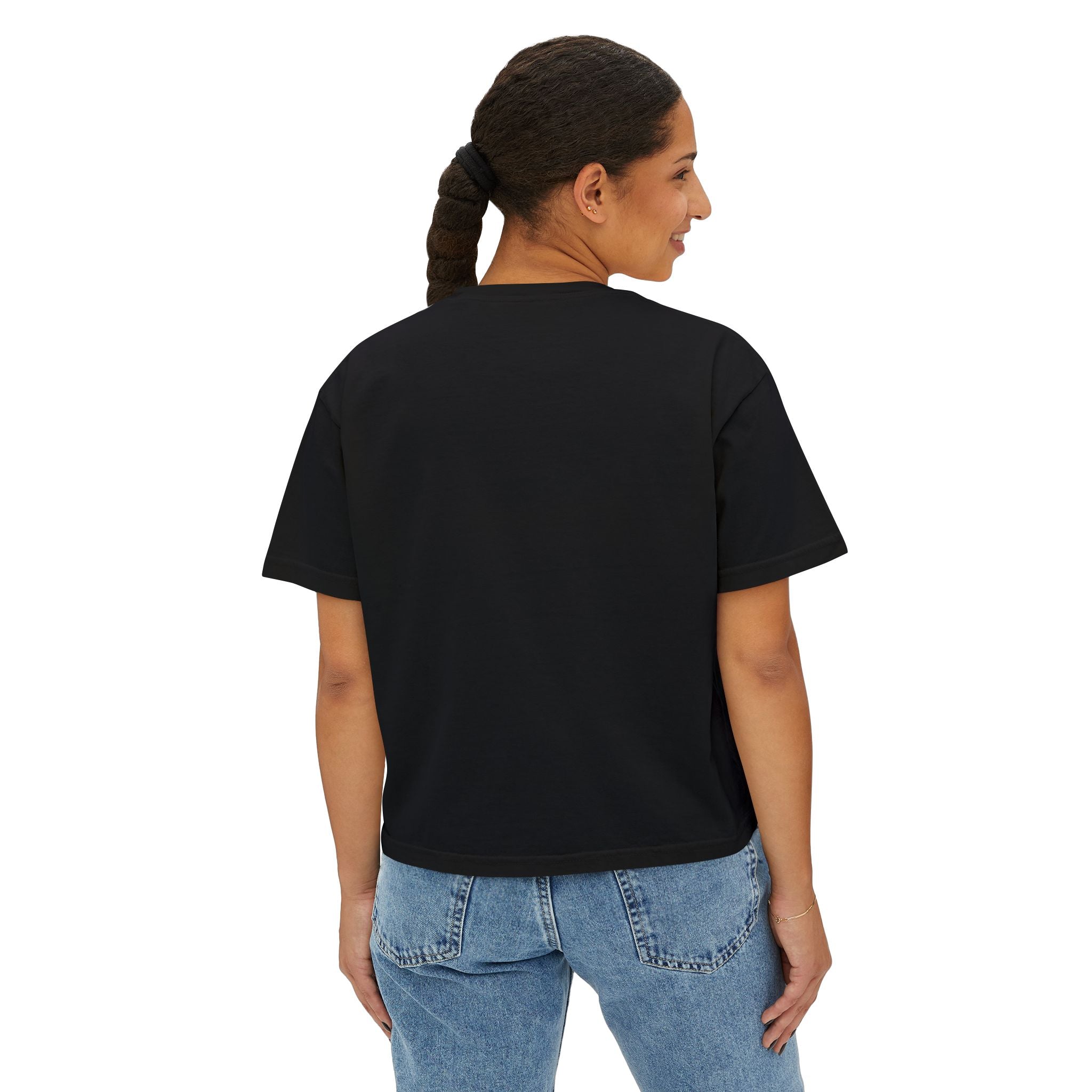She's From Texas Crop Tee — Graphic Vintage Western Cowgirl Design