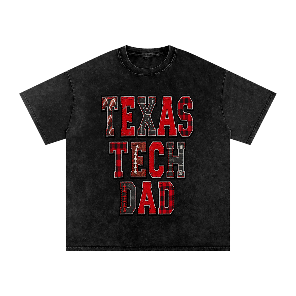 Texas Tech Dad Shirt, Red Raiders Dad Game Day Tee, Texas Tech Football Shirt, College Football Dad Gift, Lubbock Game Day Tee