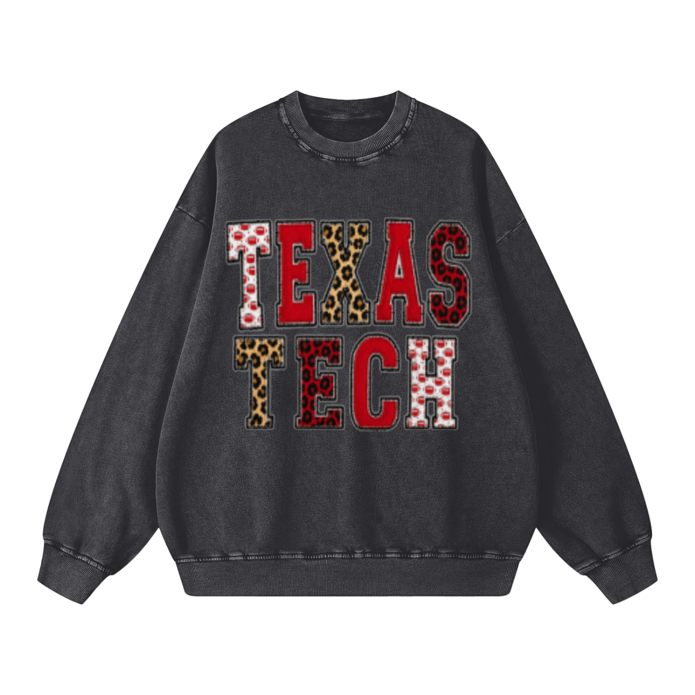 Snow Washed Oversized Sweatshirt