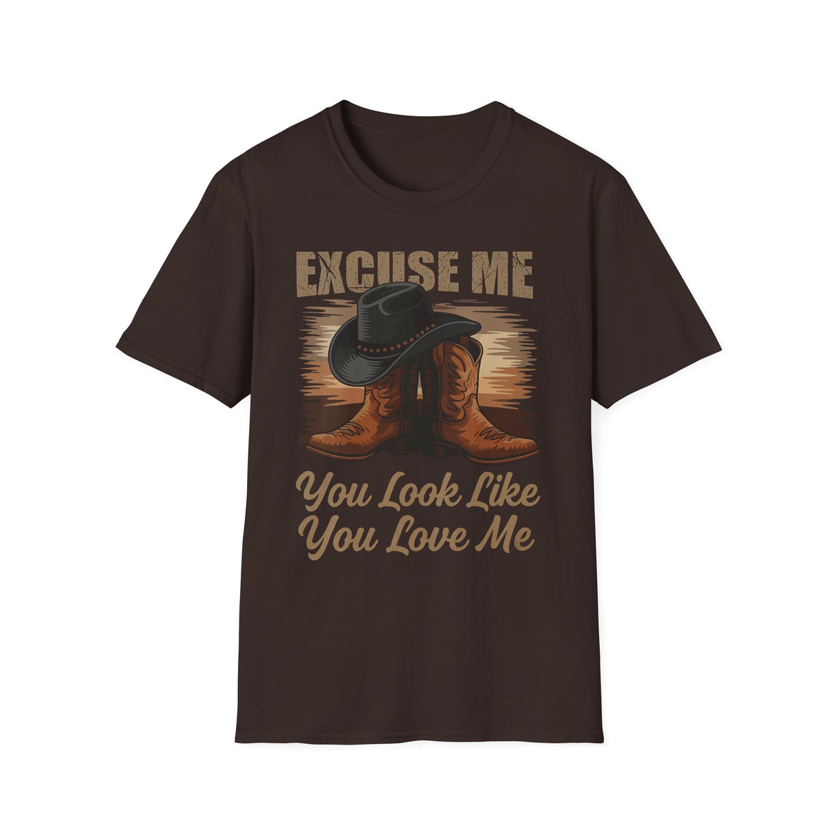 Unisex -Excuse Me You Look Like You Love Me Shirt, Country Music Tee, Western Graphic T-Shirt, Cowgirl Concert Shirt, Country Concert Outfit, Rodeo Tee