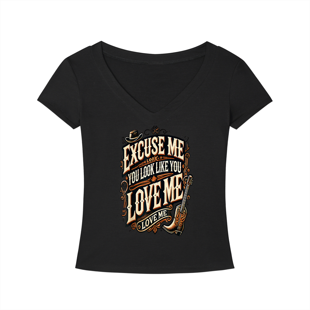 Tencel Slim Fit V-Neck T-Shirt