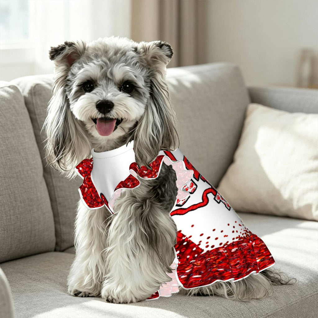 Wreck 'em Ruffled Dress