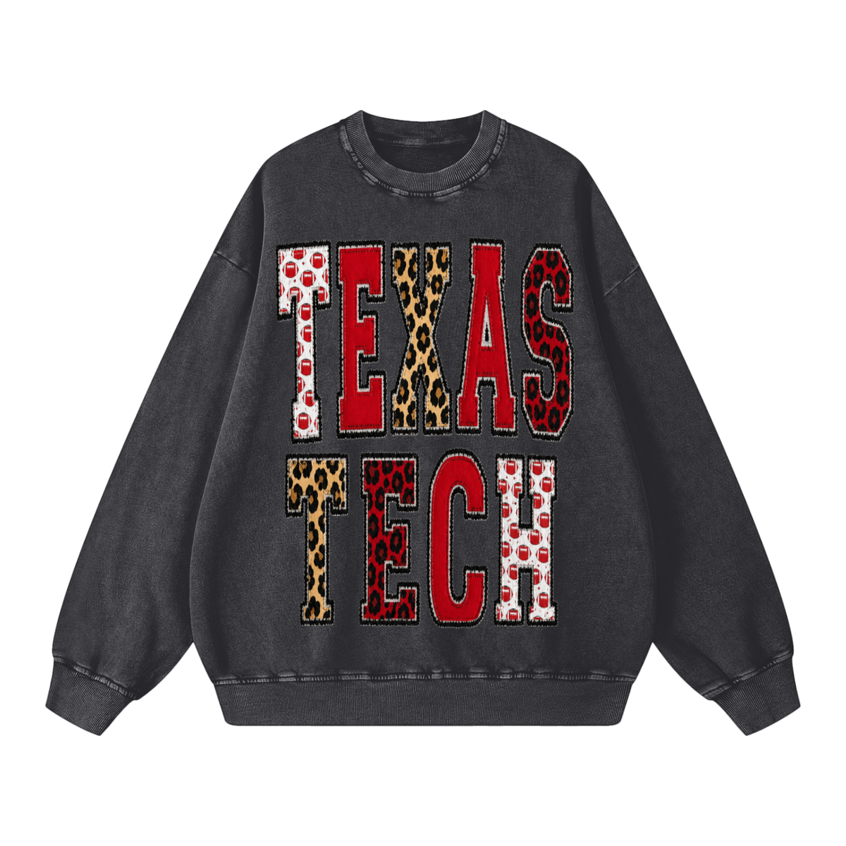 Snow Washed Oversized Sweatshirt