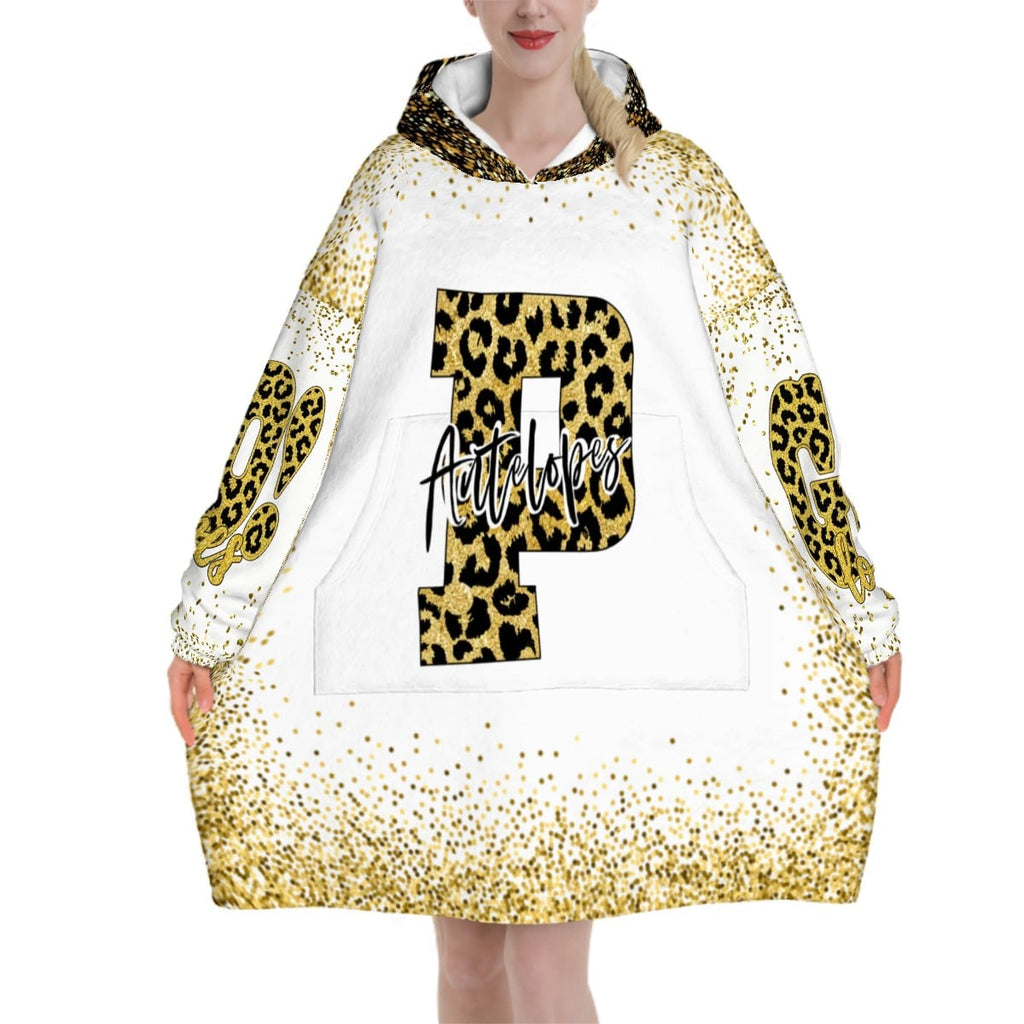 Personalized Adult Blanket Hoodie Untitled design - Your Team Choice