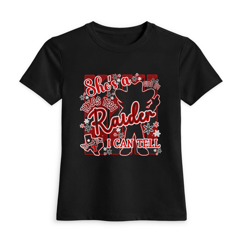 Lady Raider Tee — "She's a Raider, I Can Tell" Women's Fitted Shirt