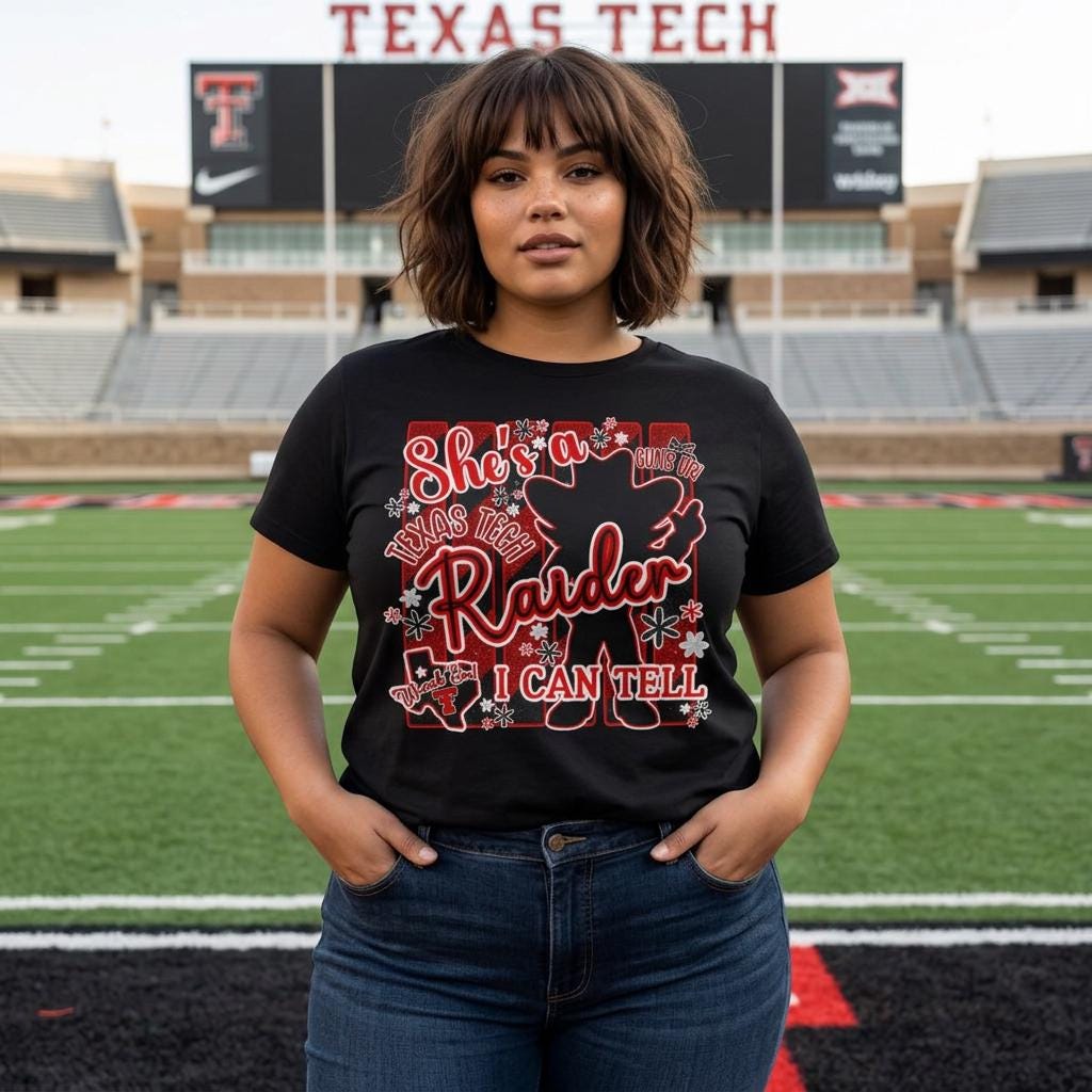 Lady Raider Tee — "She's a Raider, I Can Tell" Women's Fitted Shirt