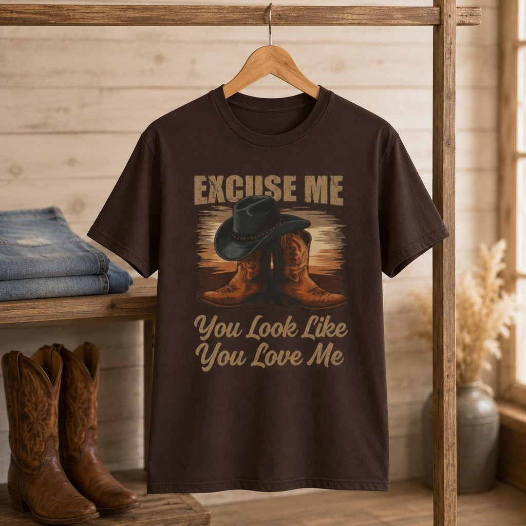 Excuse Me....Graphic Tee – Vintage Western Style T-Shirt